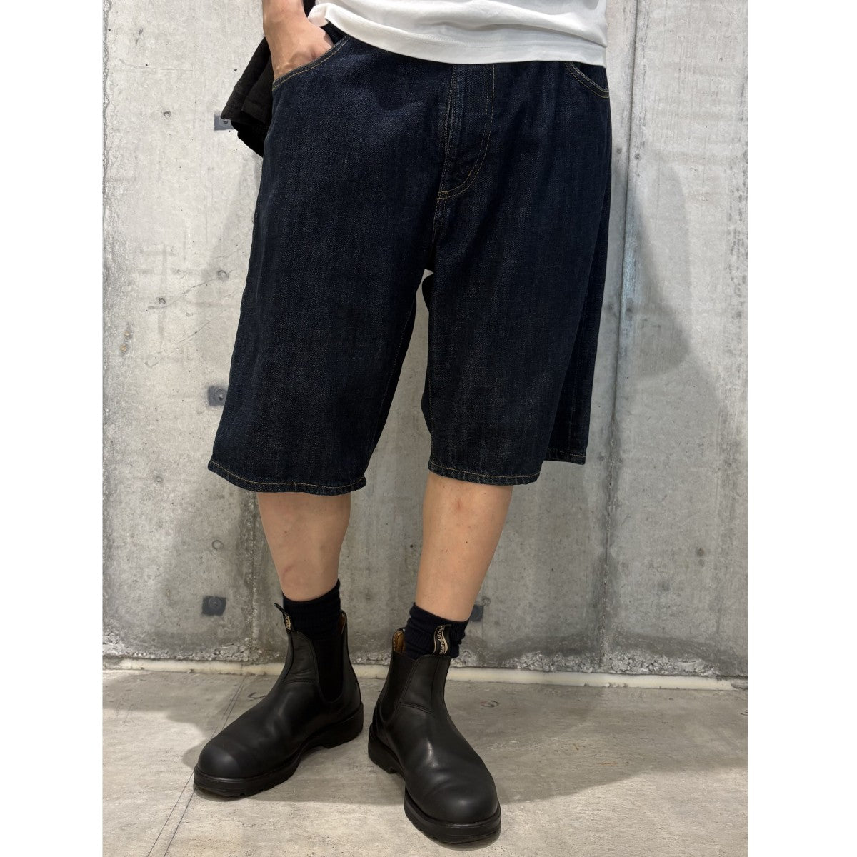 Denim Easy Shortsデニムイージーショーツハーフパンツ