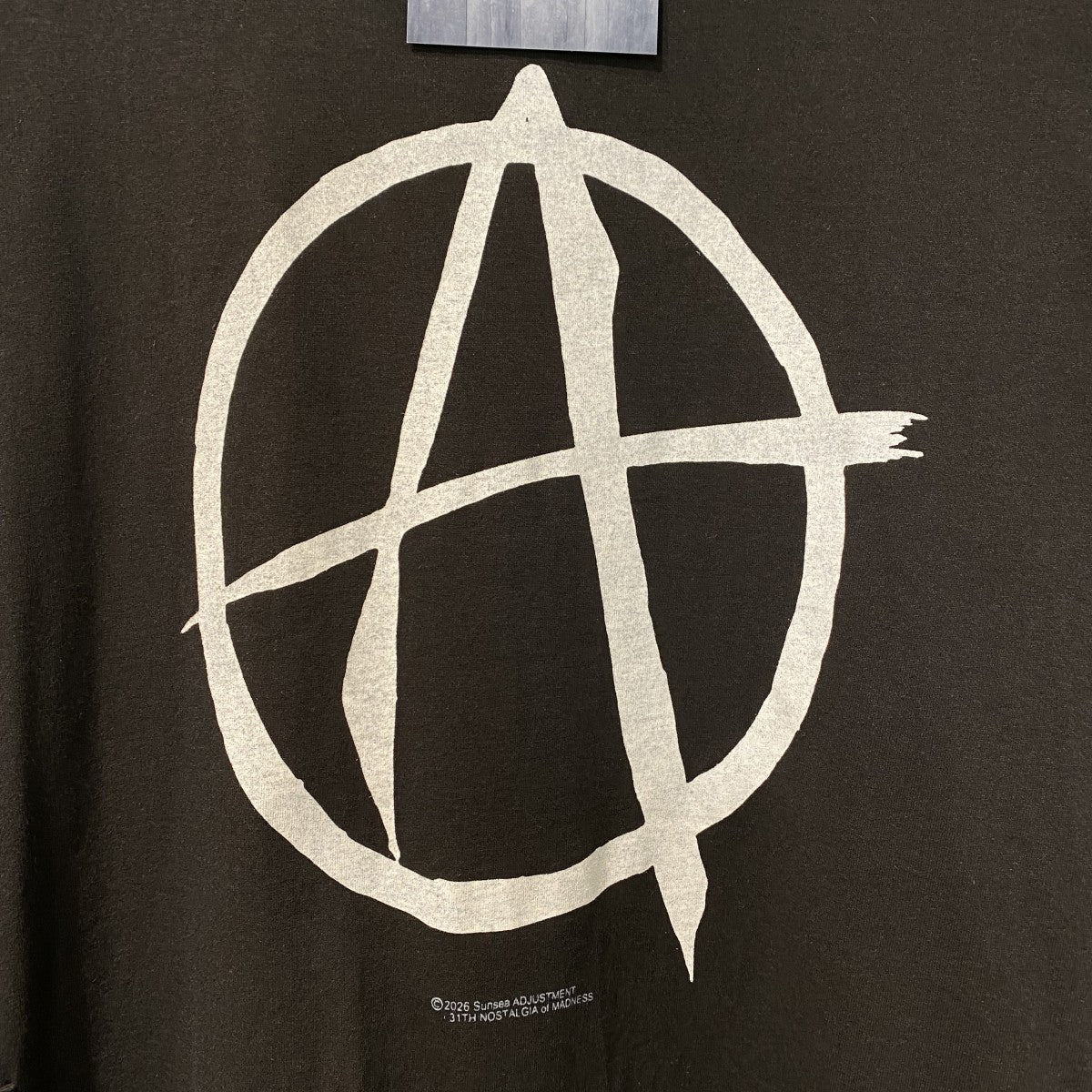 26SS31TH Adjustment T両面プリントTシャツ