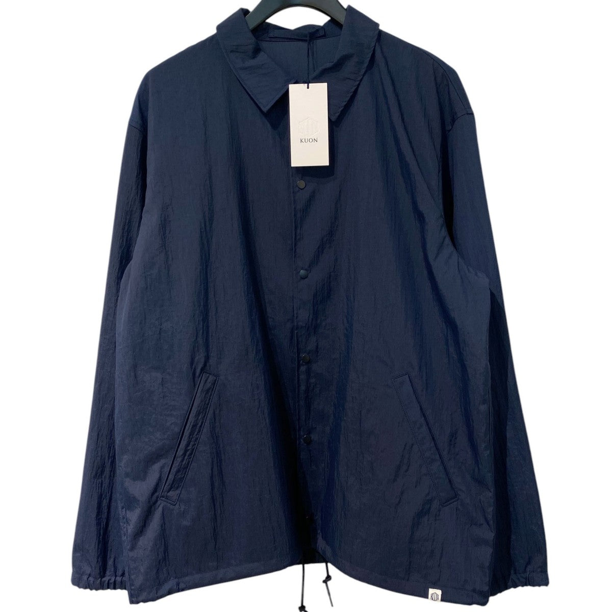 23AWSalt Shrunk Nylon w／BORO Patch Coaches Jacket襤褸ボロパッチナイロンジャケット