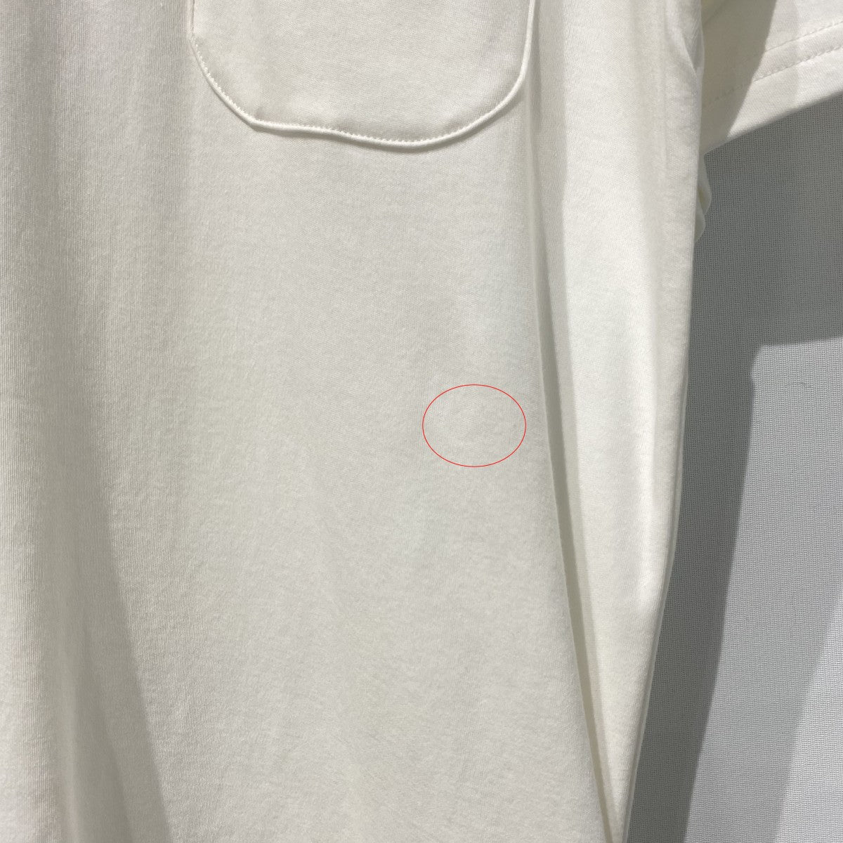 26SSSashiko Trimmed Teeサシコ刺繍Tシャツ