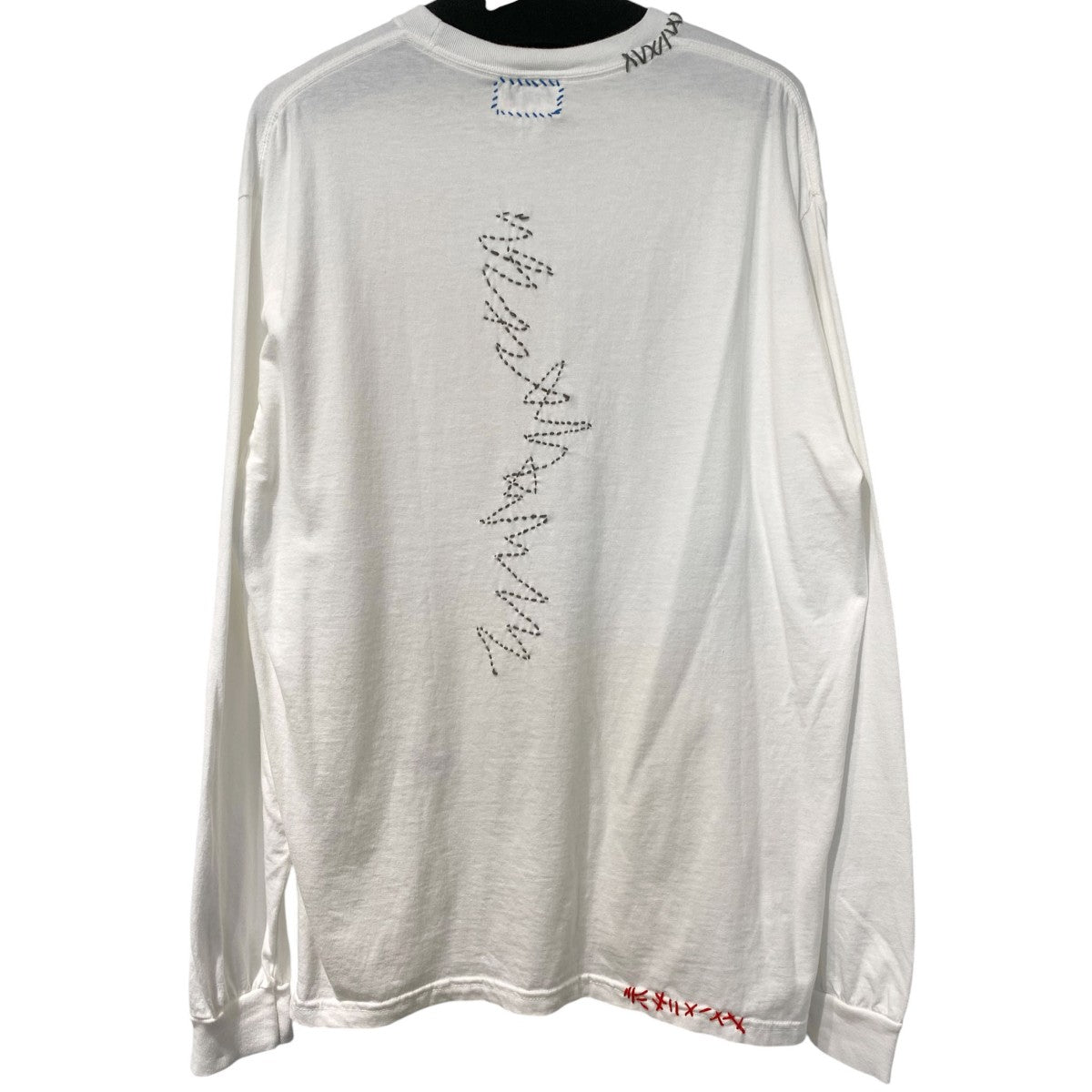 25SSL／S T-shirtハンドメイド刺繍ロングスリーブカットソー