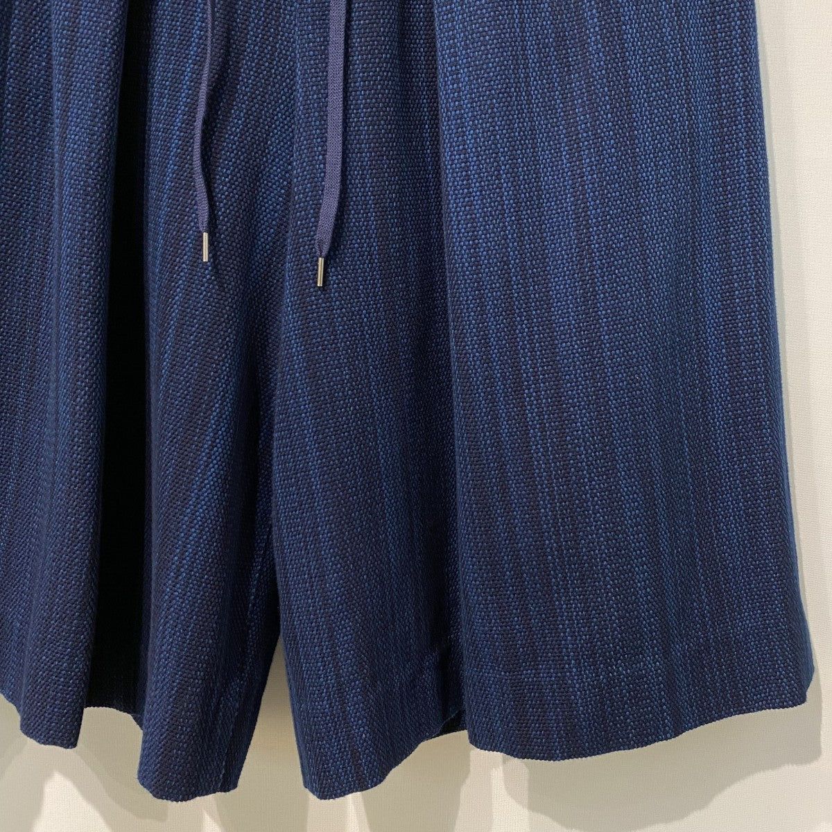 25AWAizome Sashiko 3／4 Hakama Trousers藍染め刺し子サシコ袴ハカマショーツパンツ