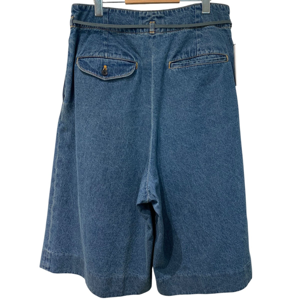 25AW3／4 Hakama Trousers-Denim-ハカマデニムワイドパンツ
