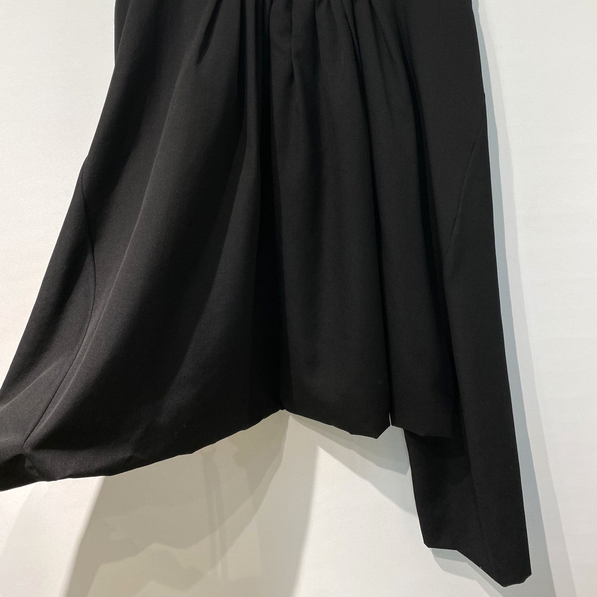 23AWMixture sarrouel wool slacks PLEATSプリーツサルエルウールスラックスパンツ