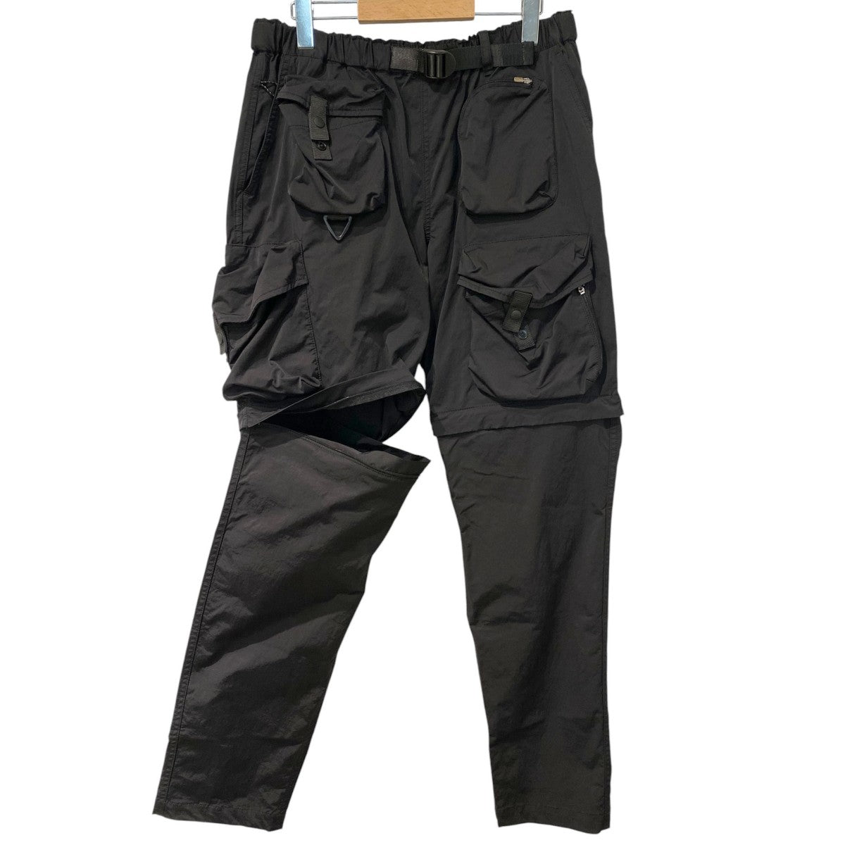 22SSMULTI POCKET CONVERTIBLE PANT 2WAYマルチポケットミリタリーTECHパンツ ハーフパンツショーツBAL-2008