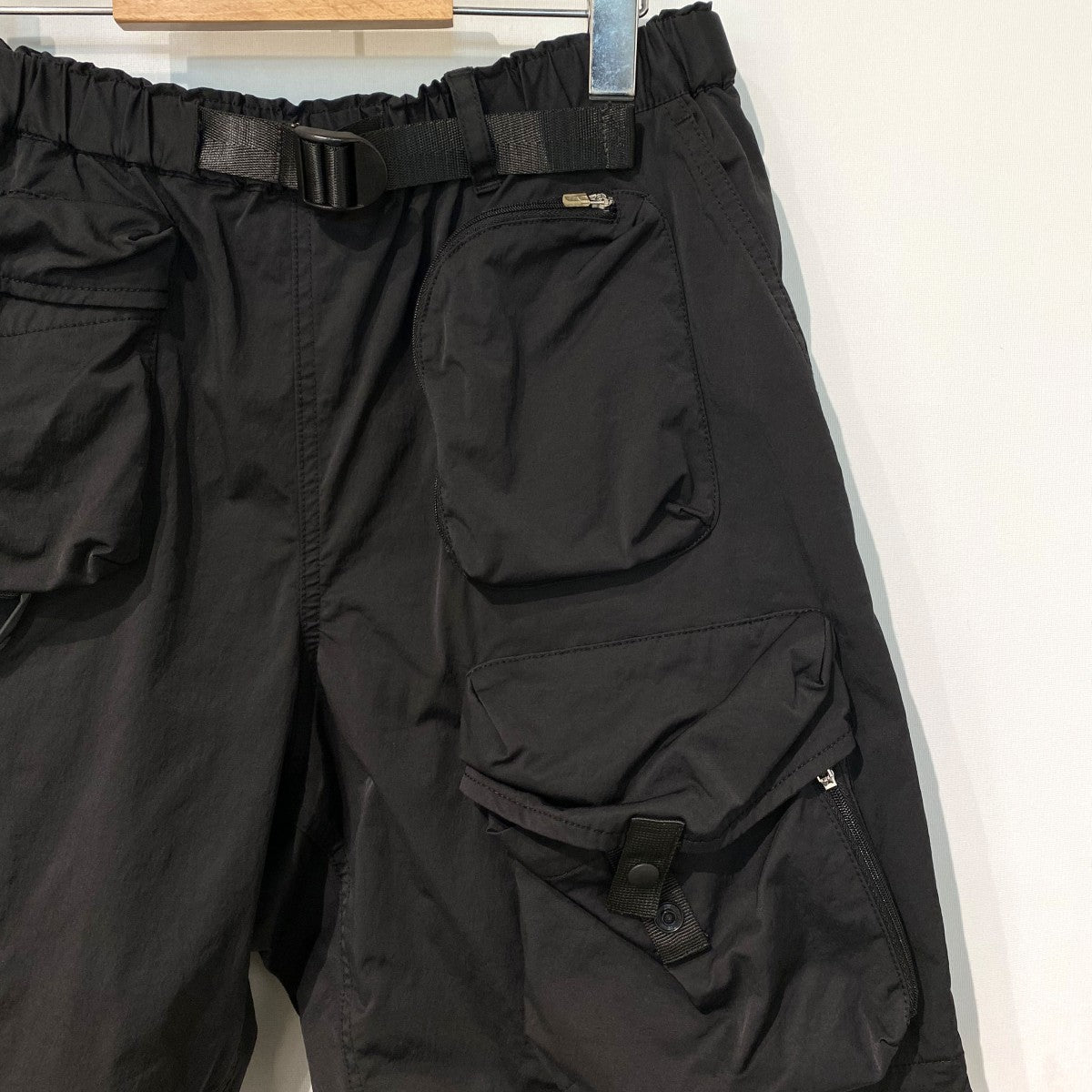 22SSMULTI POCKET CONVERTIBLE PANT 2WAYマルチポケットミリタリーTECHパンツ ハーフパンツショーツBAL-2008