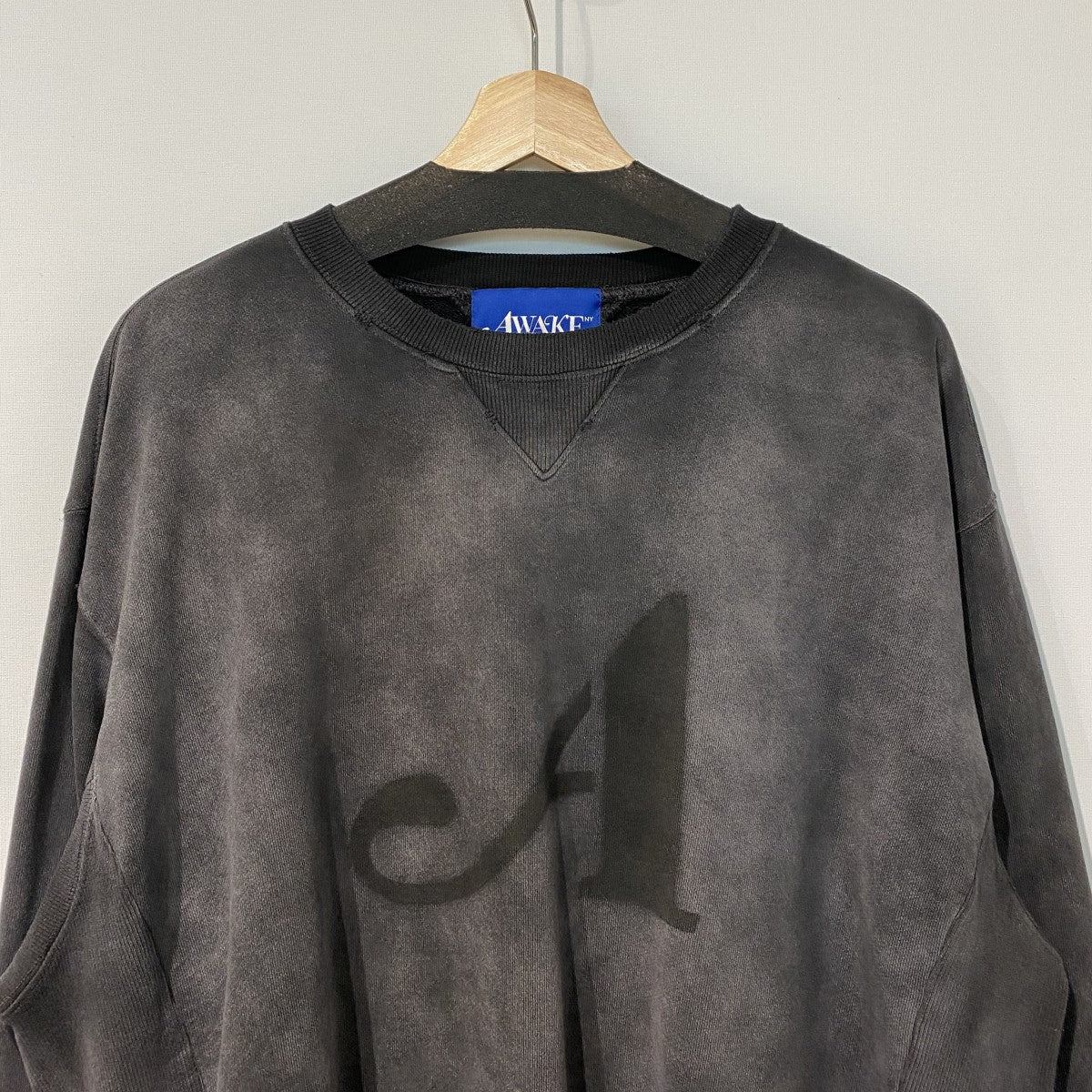 24AWCrewneck Sweatshirt Vintageヴィンテージ加工カットオフスウェット