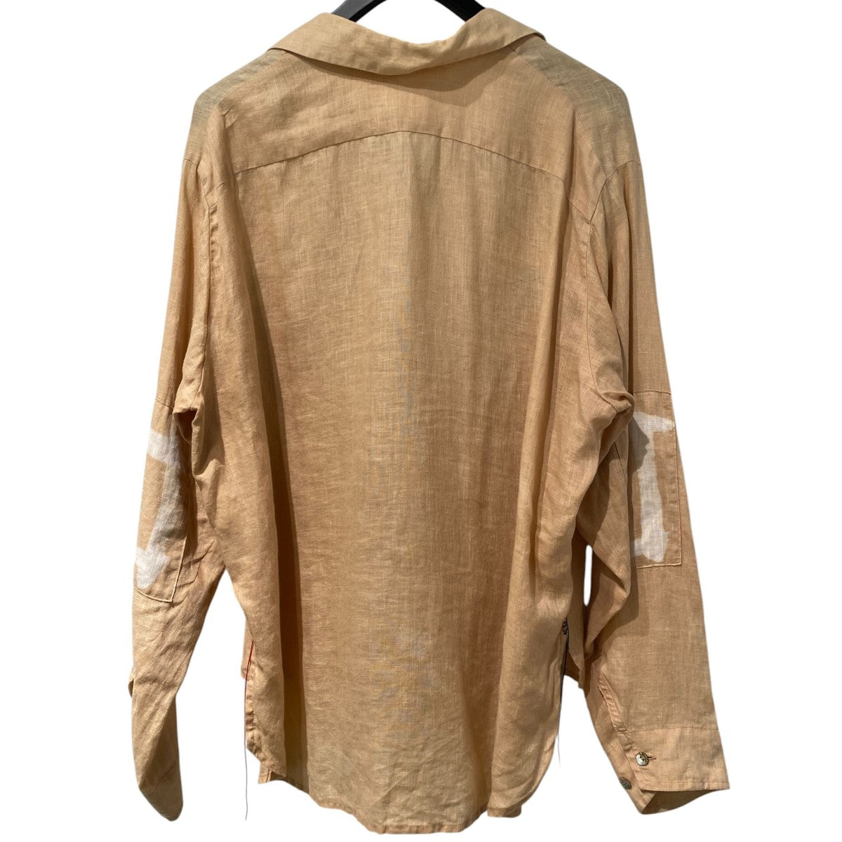 29th PLUM DYEING LONG SLEEVE SHIRT染め加工リネンシャツジャケット