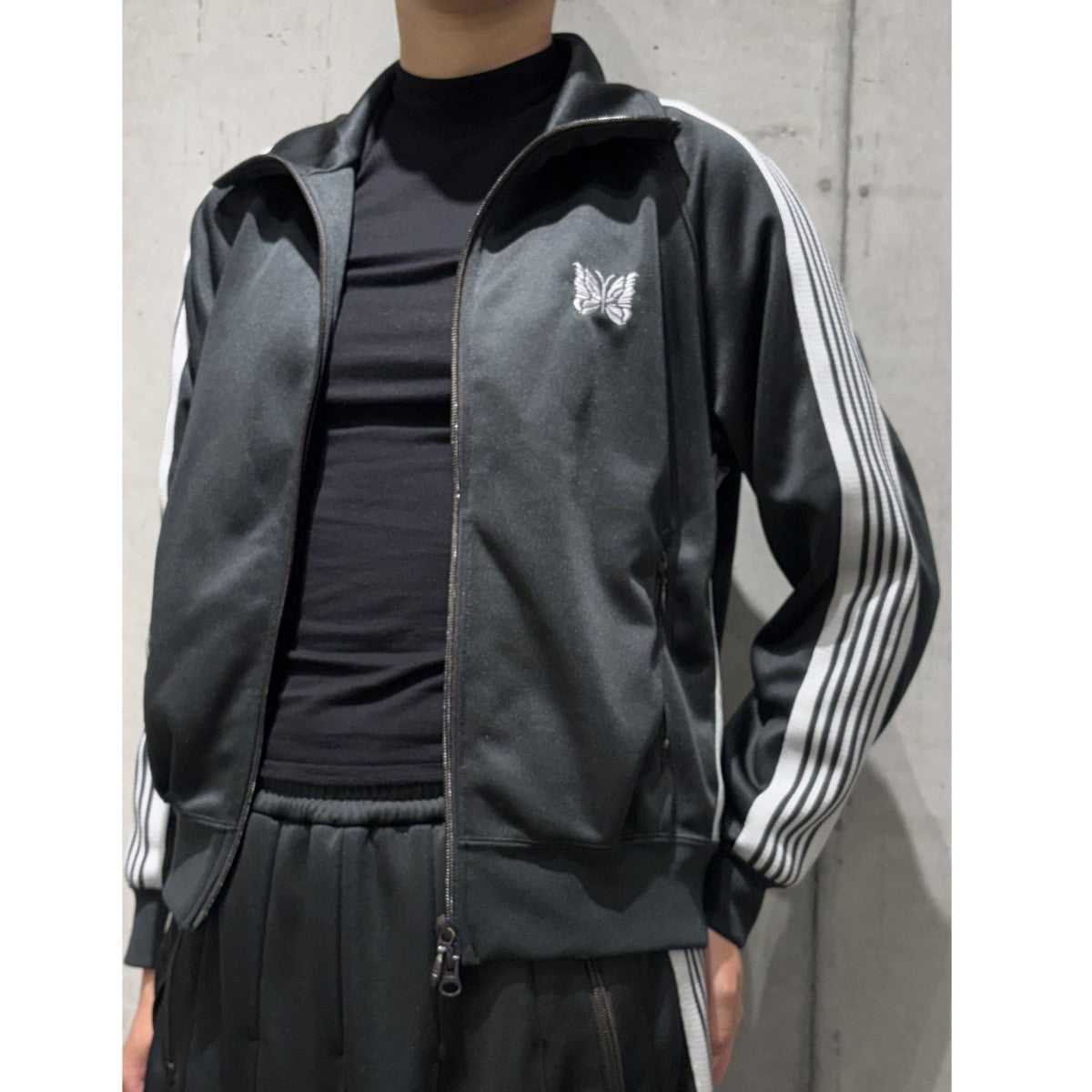 26SSTrack Jacket Poly Smoothショート丈トラックジャケットSX404