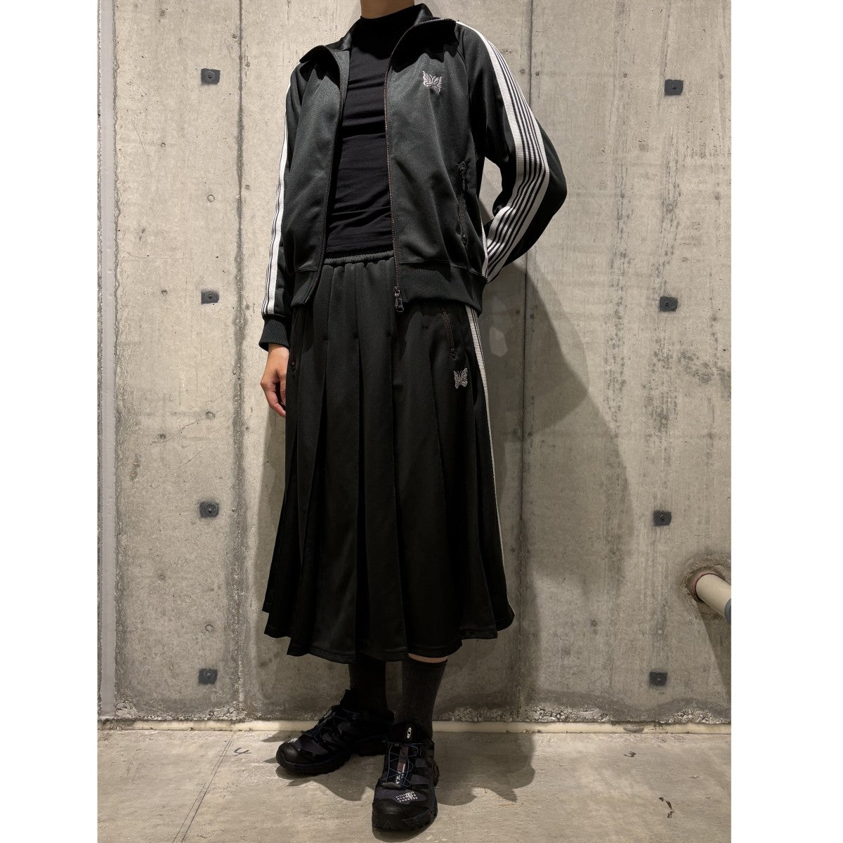 26SSTrack Jacket Poly Smoothショート丈トラックジャケットSX404
