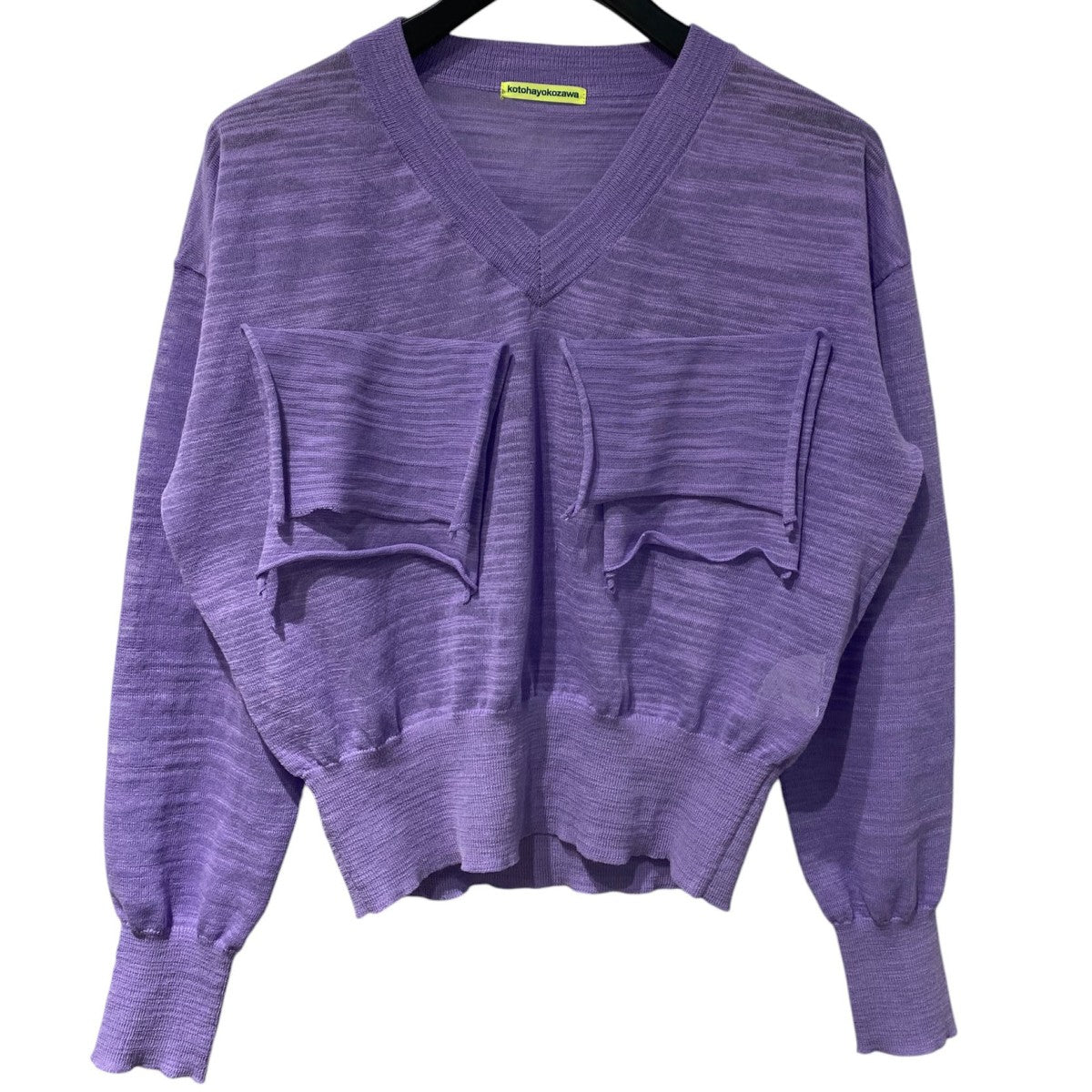 26SSV-NECK SHEER KNIT Vネックニットセーター