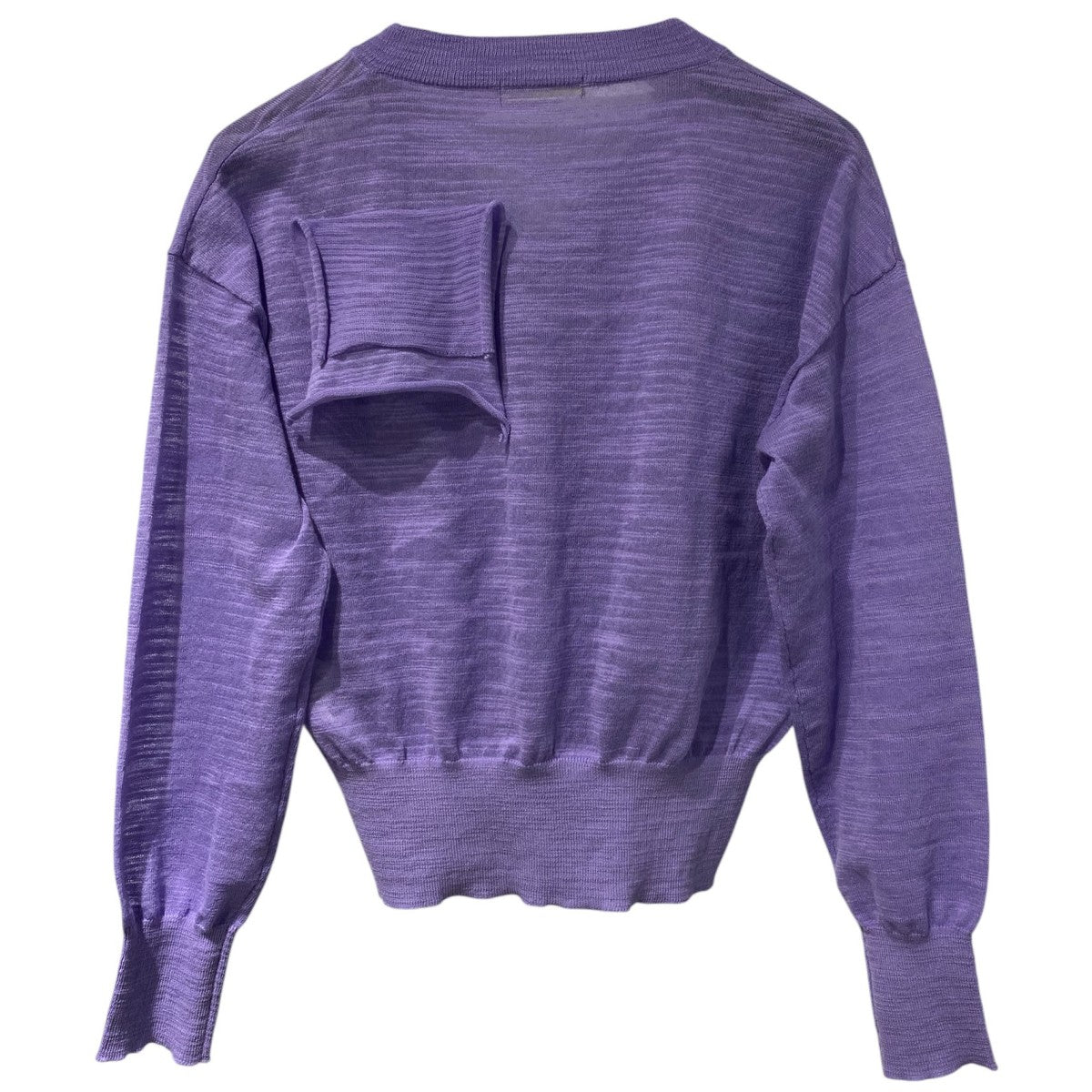 26SSV-NECK SHEER KNIT Vネックニットセーター