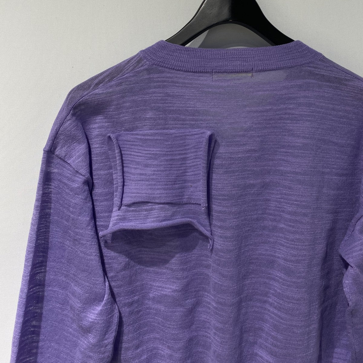 26SSV-NECK SHEER KNIT Vネックニットセーター