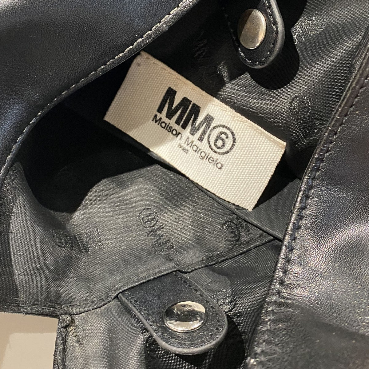 MM6 Maison Margiela Japanese Bag Smallジャパニーズトライアングルバッグ 古着・中古-9枚目のアイテム画像
