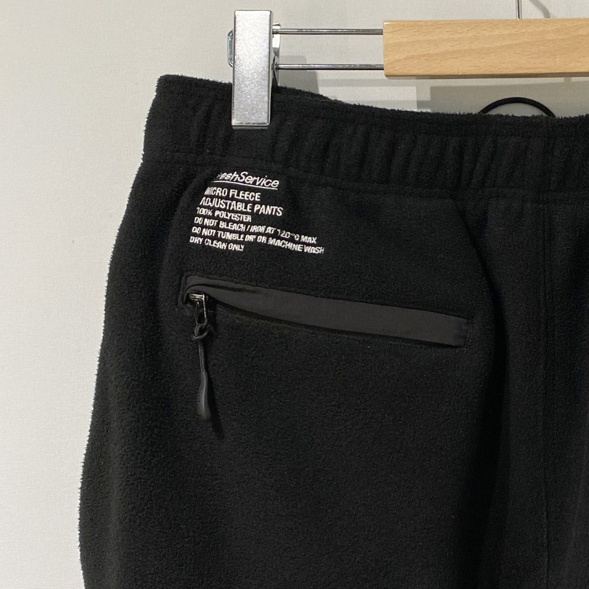 25AWMICRO FLEECE ADJUSTABLE PANTSフリースアジャスターイージージョガーパンツ