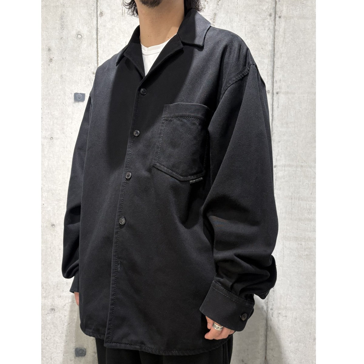 ALEXANDER WANG Oversized Shirt Jacketオーバーサイズシャツジャケット 古着・中古-2枚目のアイテム画像