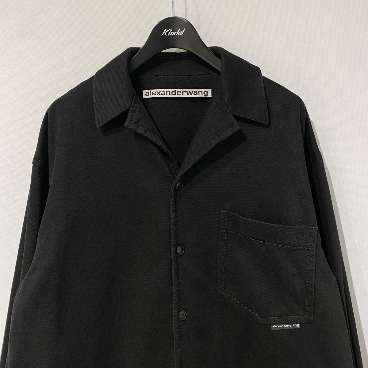 ALEXANDER WANG Oversized Shirt Jacketオーバーサイズシャツジャケット 古着・中古-4枚目のアイテム画像