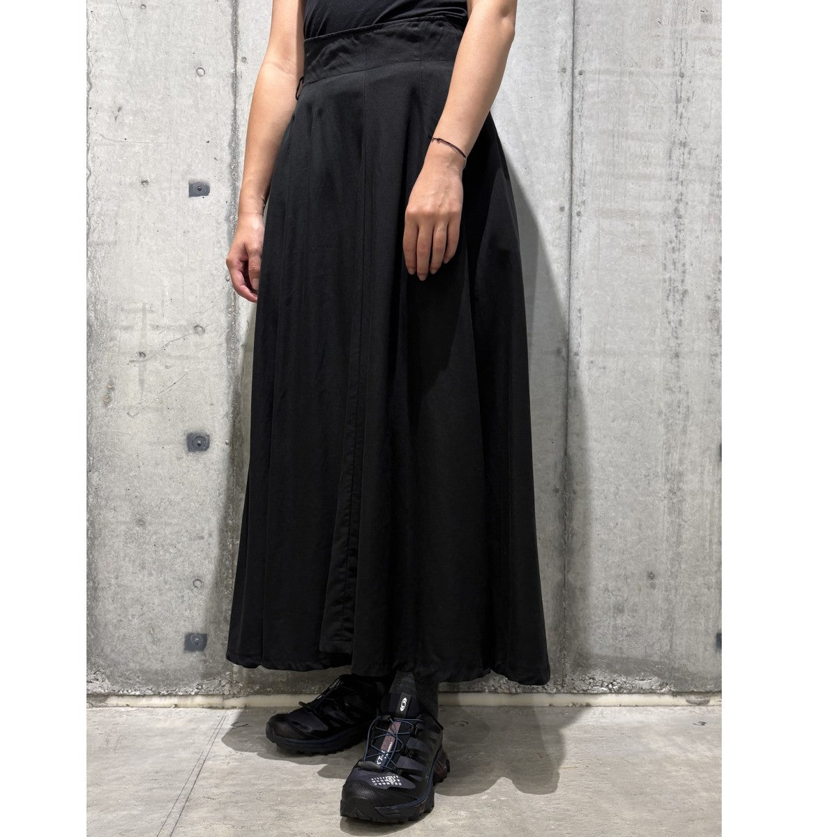linen flare skirtリネンフレアスカート