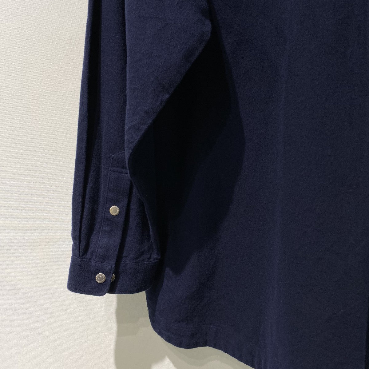 22AWFLANNEL ZIP SHIRTフランネルZIPサイドボタンシャツジャケットWM2273103