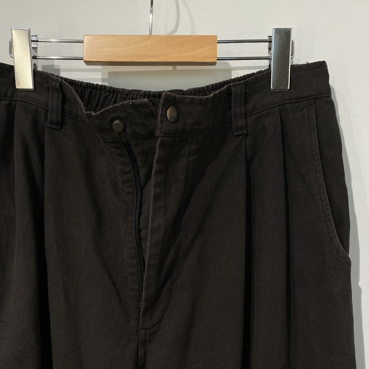 Volume Pants Oxford WashedウォッシュドVintageヴィンテージ加工2WAYイージーパンツ
