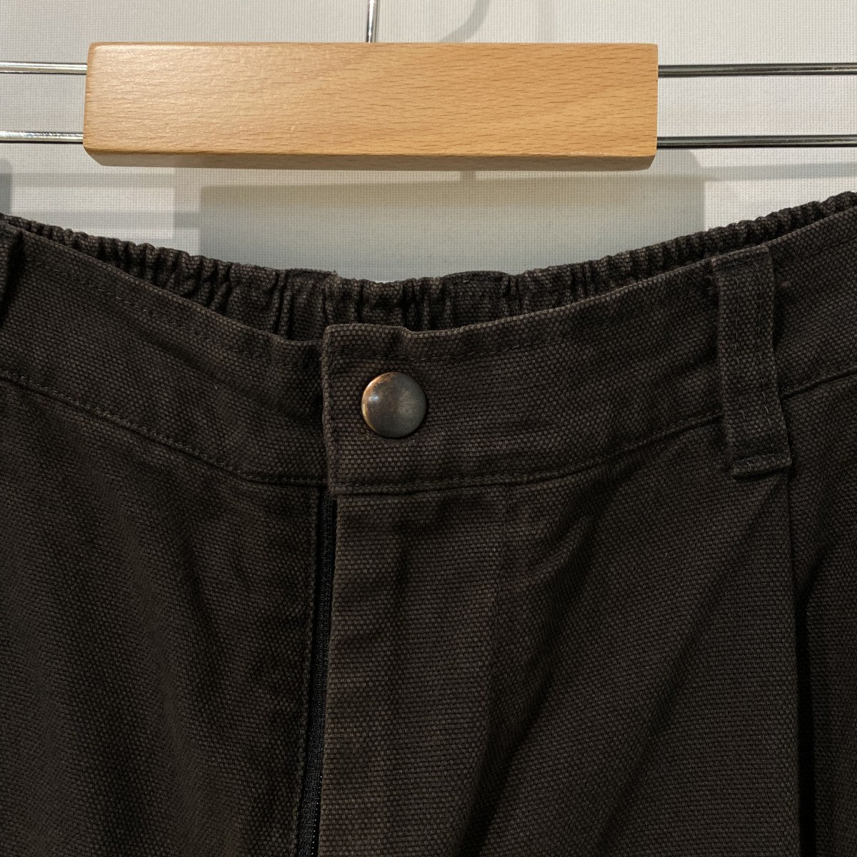 Volume Pants Oxford WashedウォッシュドVintageヴィンテージ加工2WAYイージーパンツ
