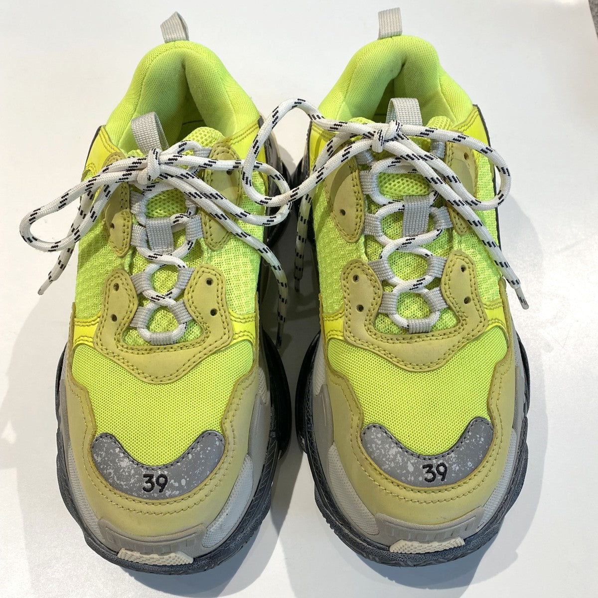 TRIPLE S Vintageヴィンテージ加工トリプルSスニーカー靴512175