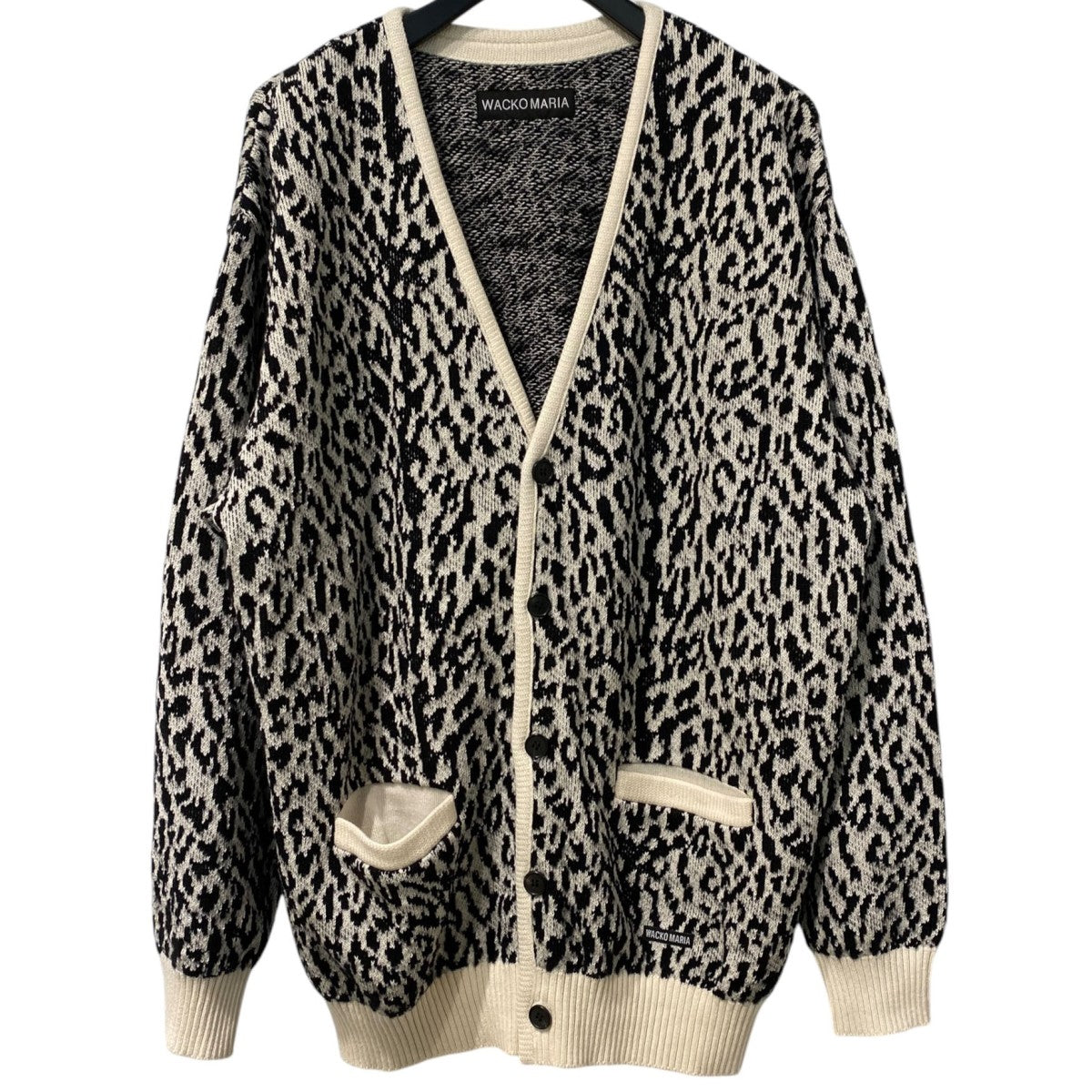 26SSLeopard Jacquard Knit Cardigan(TYPE-1)レオパードジャガードニットカーディガン26SS-WMK-KN14