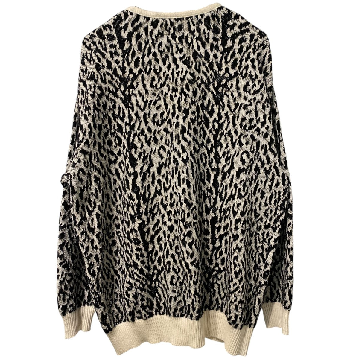 26SSLeopard Jacquard Knit Cardigan(TYPE-1)レオパードジャガードニットカーディガン26SS-WMK-KN14