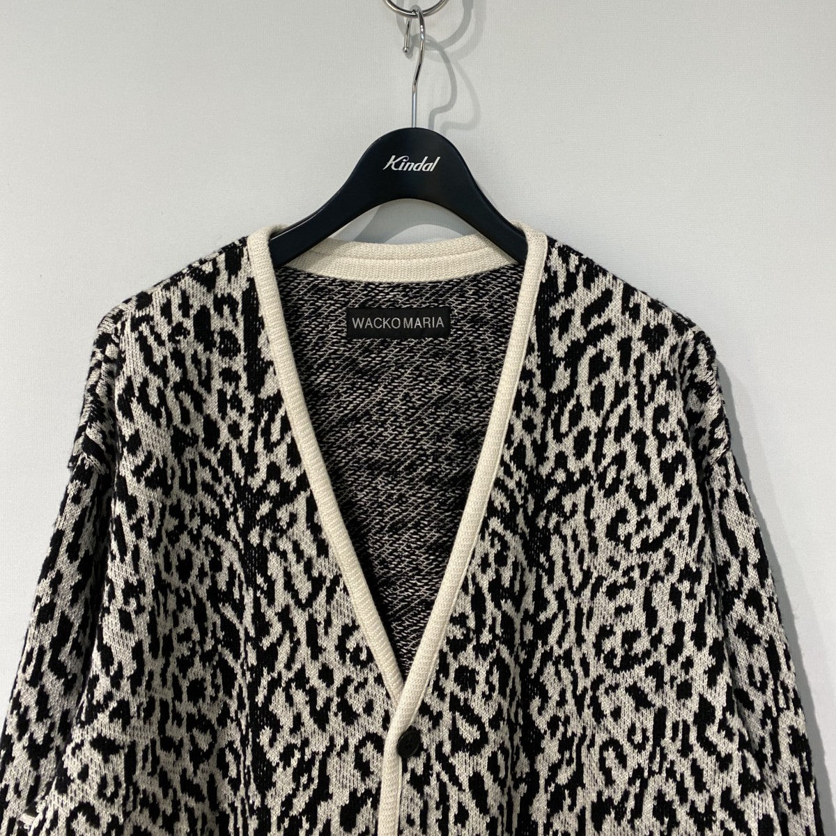 26SSLeopard Jacquard Knit Cardigan(TYPE-1)レオパードジャガードニットカーディガン26SS-WMK-KN14