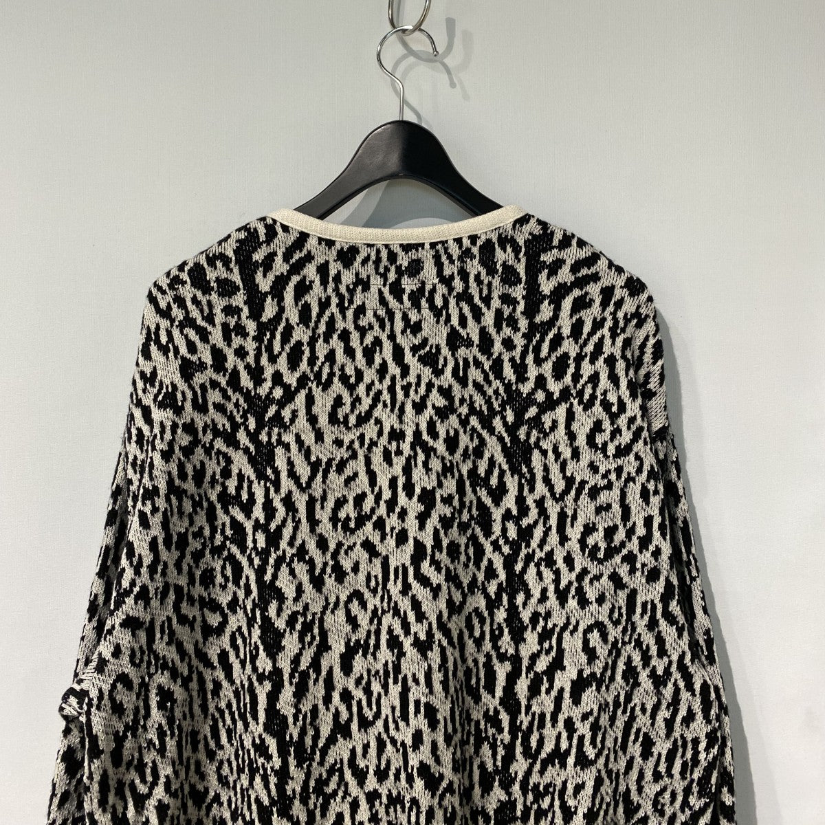 26SSLeopard Jacquard Knit Cardigan(TYPE-1)レオパードジャガードニットカーディガン26SS-WMK-KN14