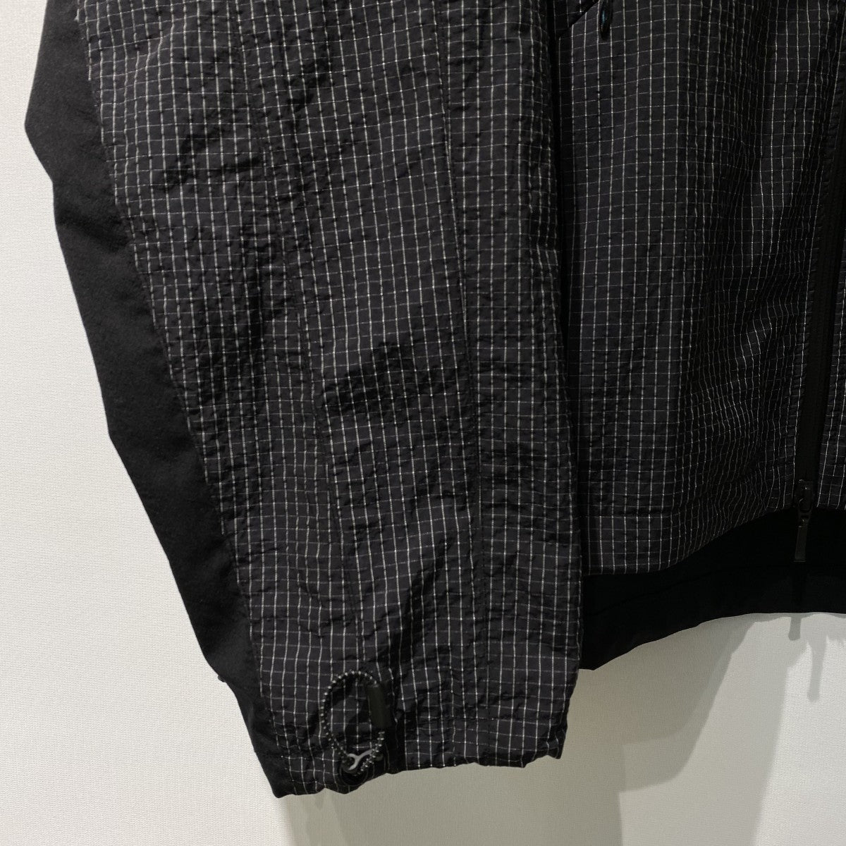 26SSCONFUSE BALACLAVA JACKET伸縮性耐久性TECHテックブロックチェックナイロンジャケット