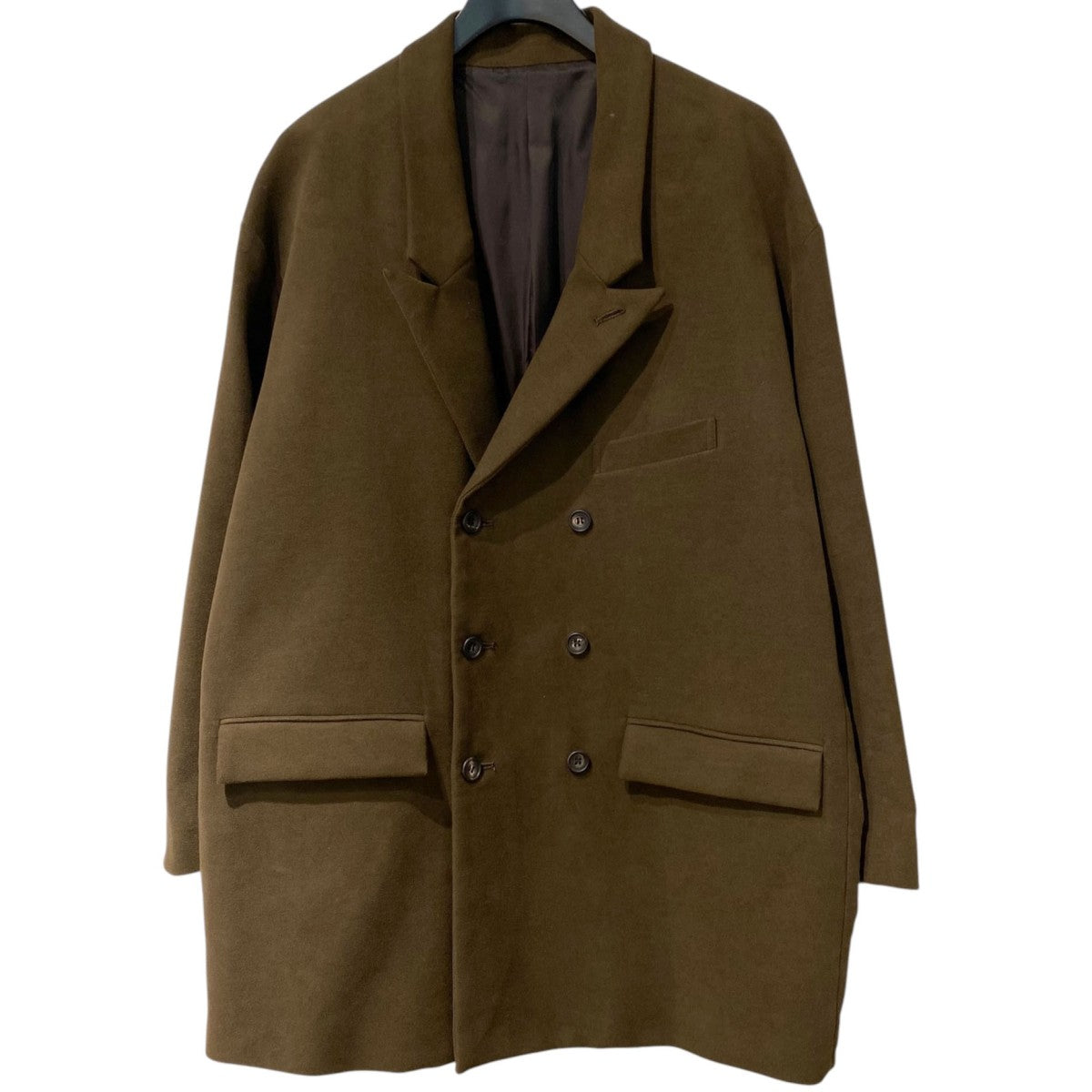 MOLESKIN DOUBLE BREASTED JACKETモールスキンダブルブレストジャケット オーバーサイズ