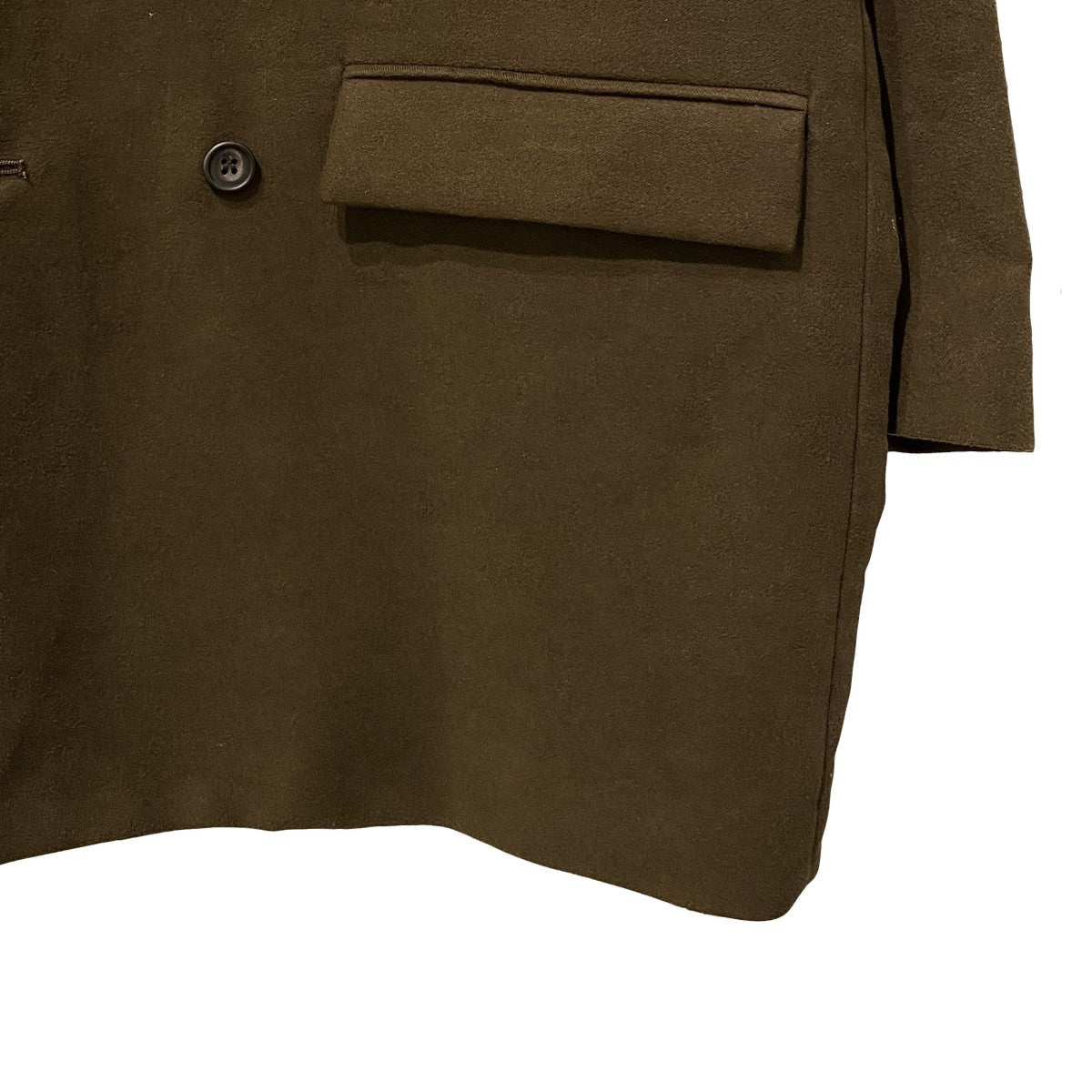 MOLESKIN DOUBLE BREASTED JACKETモールスキンダブルブレストジャケット オーバーサイズ