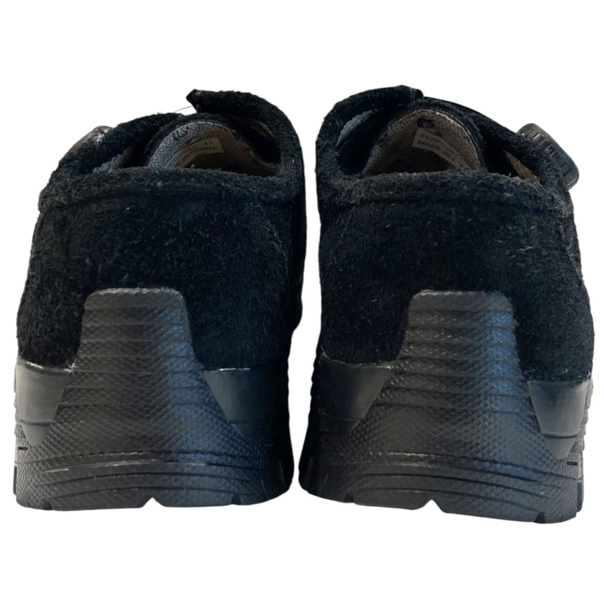 KNOCK2 KTX KING-TEXキングテックス防水透湿チロリアンシューズブラックシャギースエードシューズ靴 Vibramビブラムソール