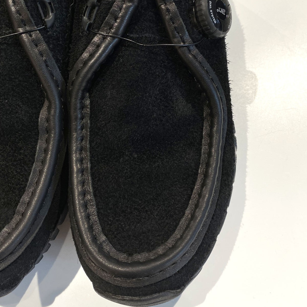 KNOCK2 KTX KING-TEXキングテックス防水透湿チロリアンシューズブラックシャギースエードシューズ靴 Vibramビブラムソール