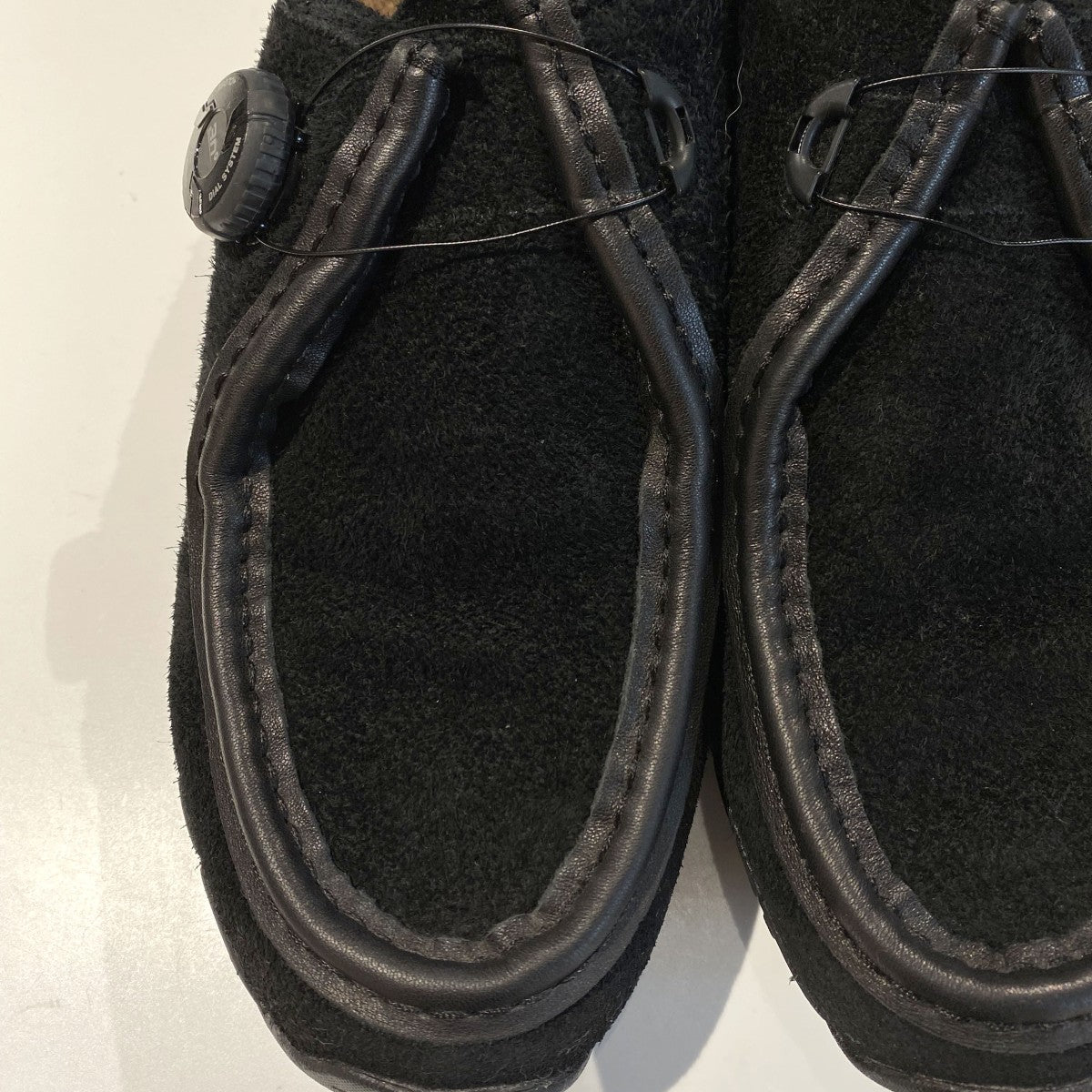 KNOCK2 KTX KING-TEXキングテックス防水透湿チロリアンシューズブラックシャギースエードシューズ靴 Vibramビブラムソール