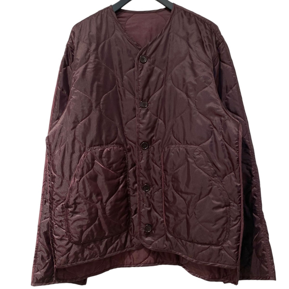 DRIES VAN NOTEN 24SSVOLSON GD 8502 M．S． JACKET中綿キルティングオーバーサイズライナージャケット 古着・中古-1枚目のアイテム画像