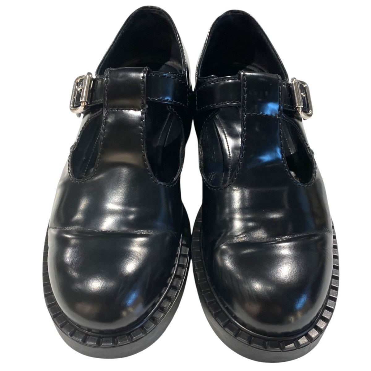PRADA MARY JANE T-strap shoesメリージェーンTストラップレザーシューズ靴 古着・中古-3枚目のアイテム画像