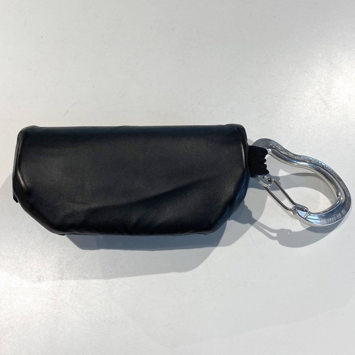 25AW別注 mouse pouch Lメガネサングラス収納可能ラムレザーマウスポーチLミニバッグ
