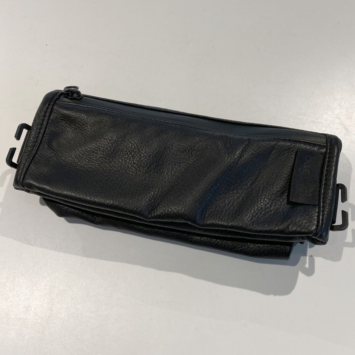 26SS別注 SQUARE POUCH ELK NAPPAスクエアレザーポーチ