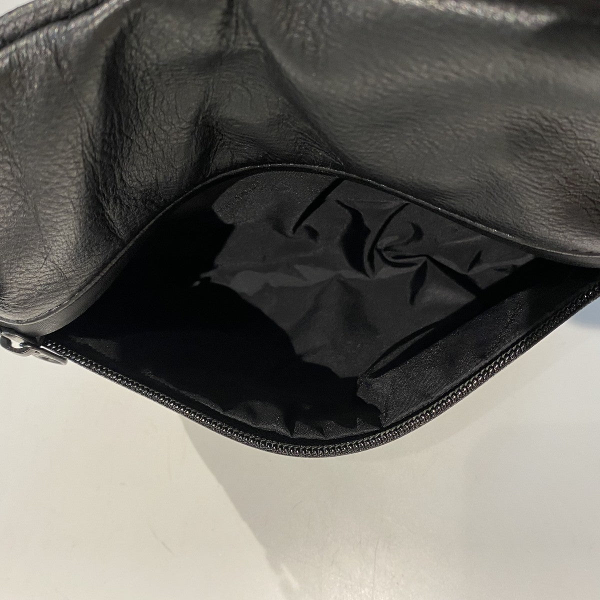 26SS別注 SQUARE POUCH ELK NAPPAスクエアレザーポーチ