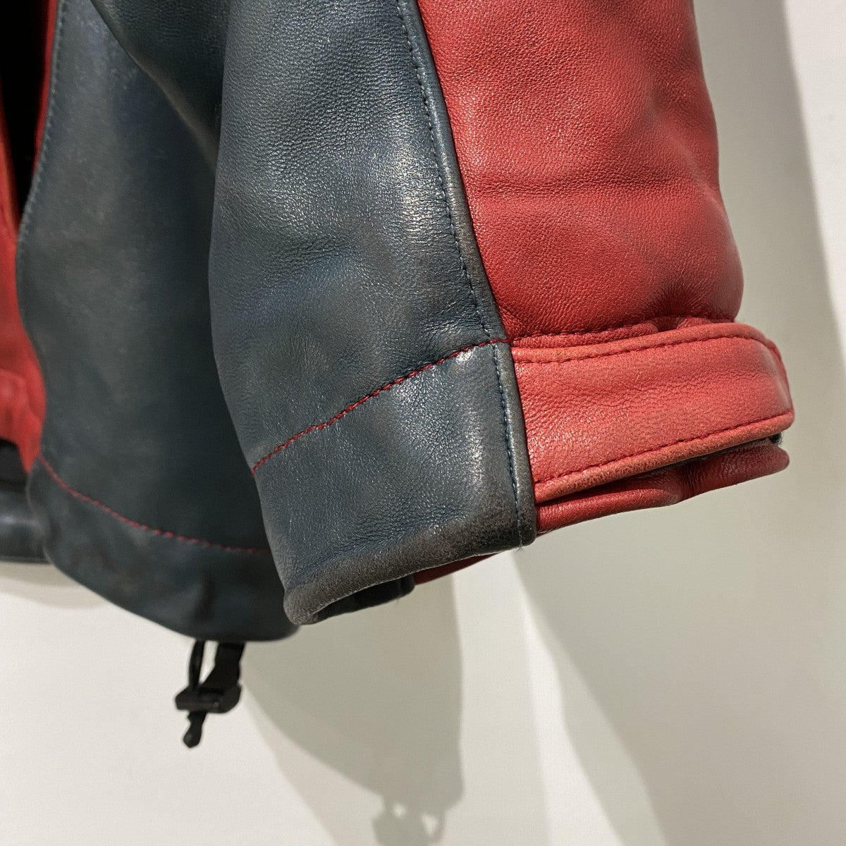 25SSLeather Mountain Jacketレザーシープスキンマウンテンジャケット