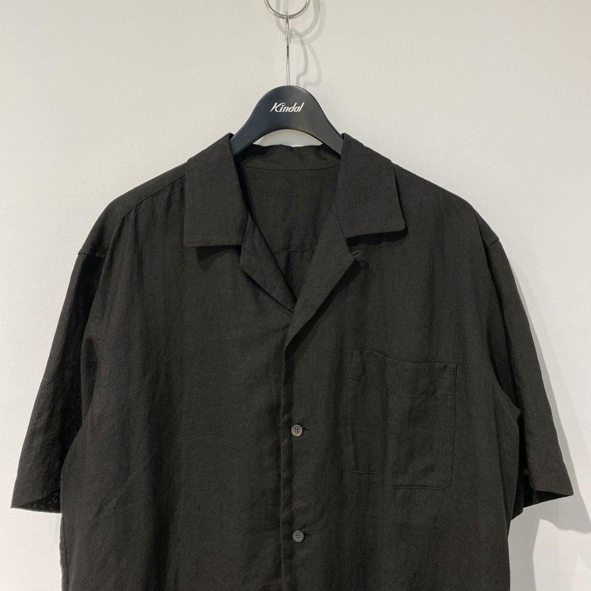26SSJIKI Linen S／S Shirt磁器リネン半袖シャツHP61FJ544