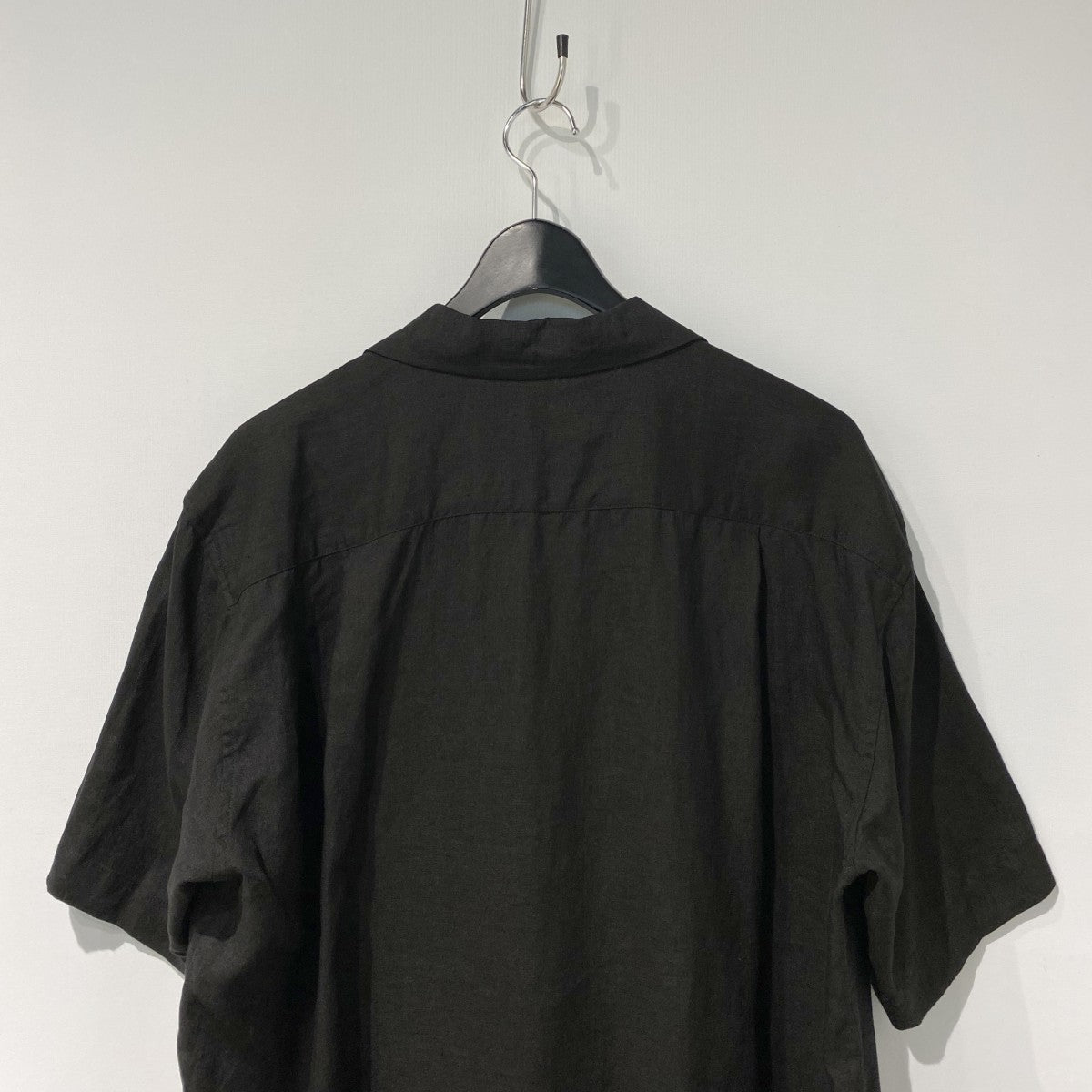 26SSJIKI Linen S／S Shirt磁器リネン半袖シャツHP61FJ544
