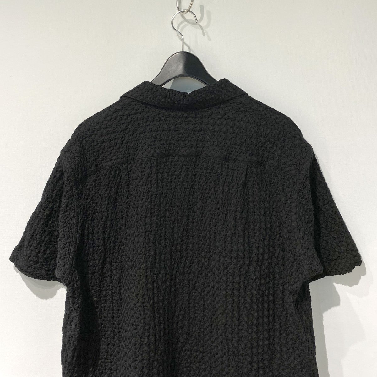 26SSEMBROIDERY OPEN COLLAR SHIRT刺繍オープンカラー半袖シャツ