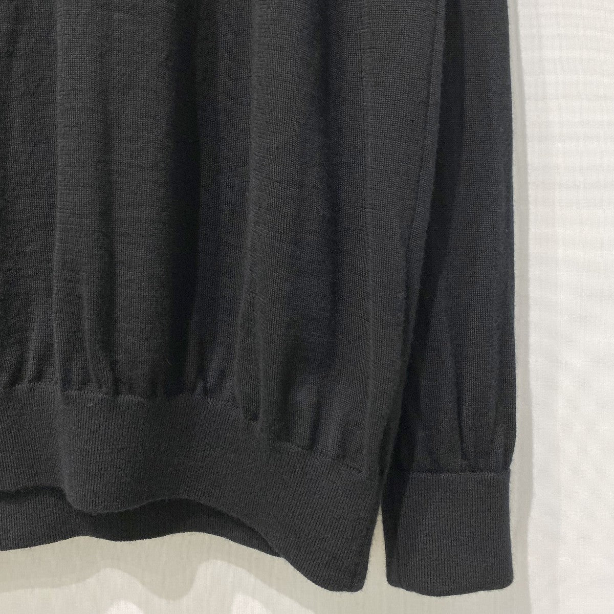 25AWMERINO WOOL SWEATERメリノウールニットセーターA25BRENKT01UM