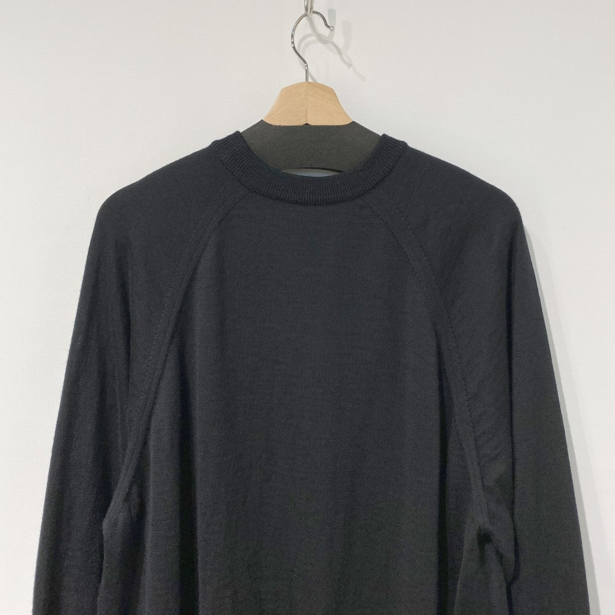 25AWMERINO WOOL SWEATERメリノウールニットセーターA25BRENKT01UM
