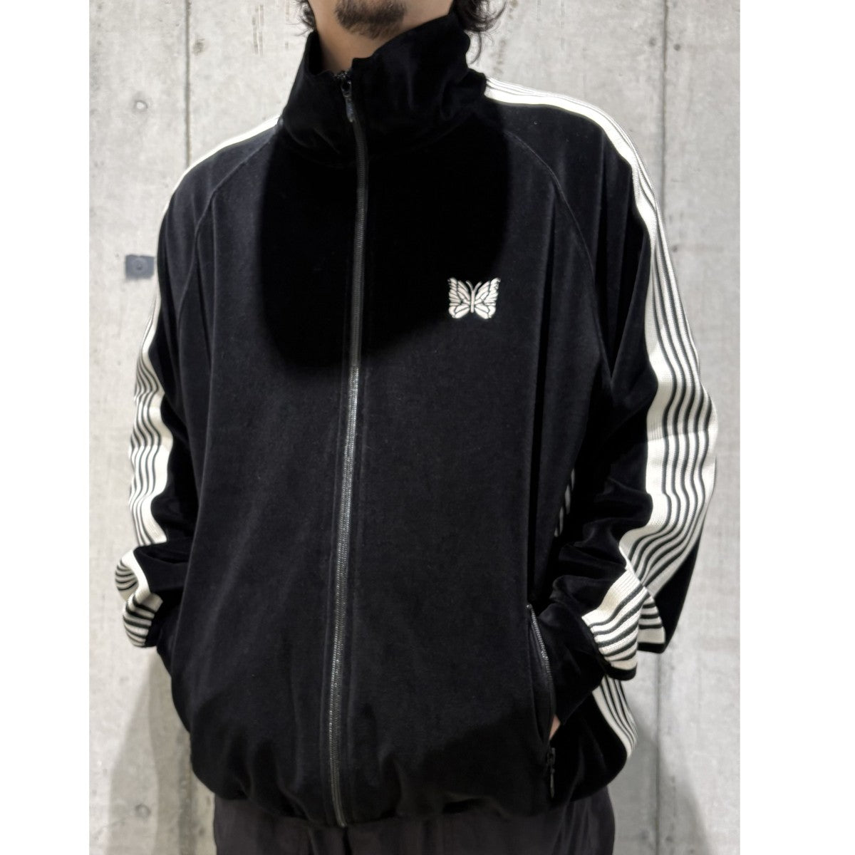 needles×STUDIOUS 26SS別注Track Jacket C／PE Velourベロアトラック