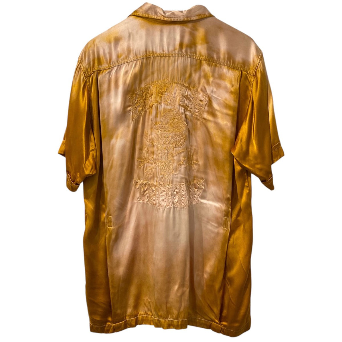 24SSRed Devil Bowling Shirtグラデーションタイダイボウリングシャツ