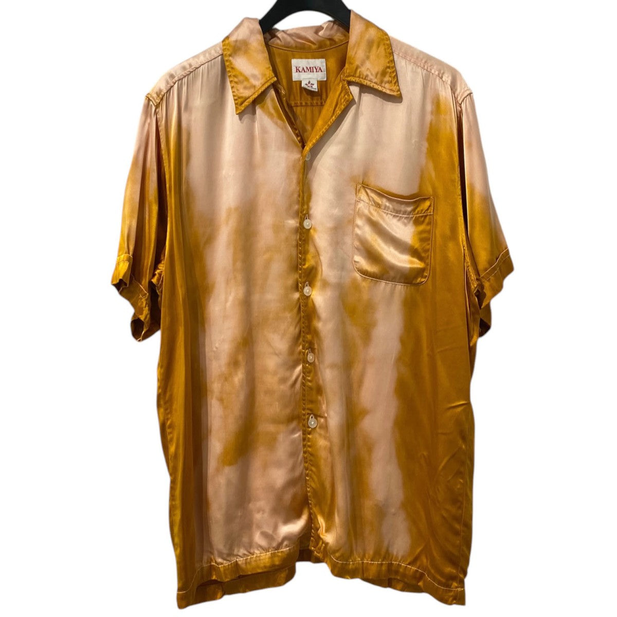24SSRed Devil Bowling Shirtグラデーションタイダイボウリングシャツ